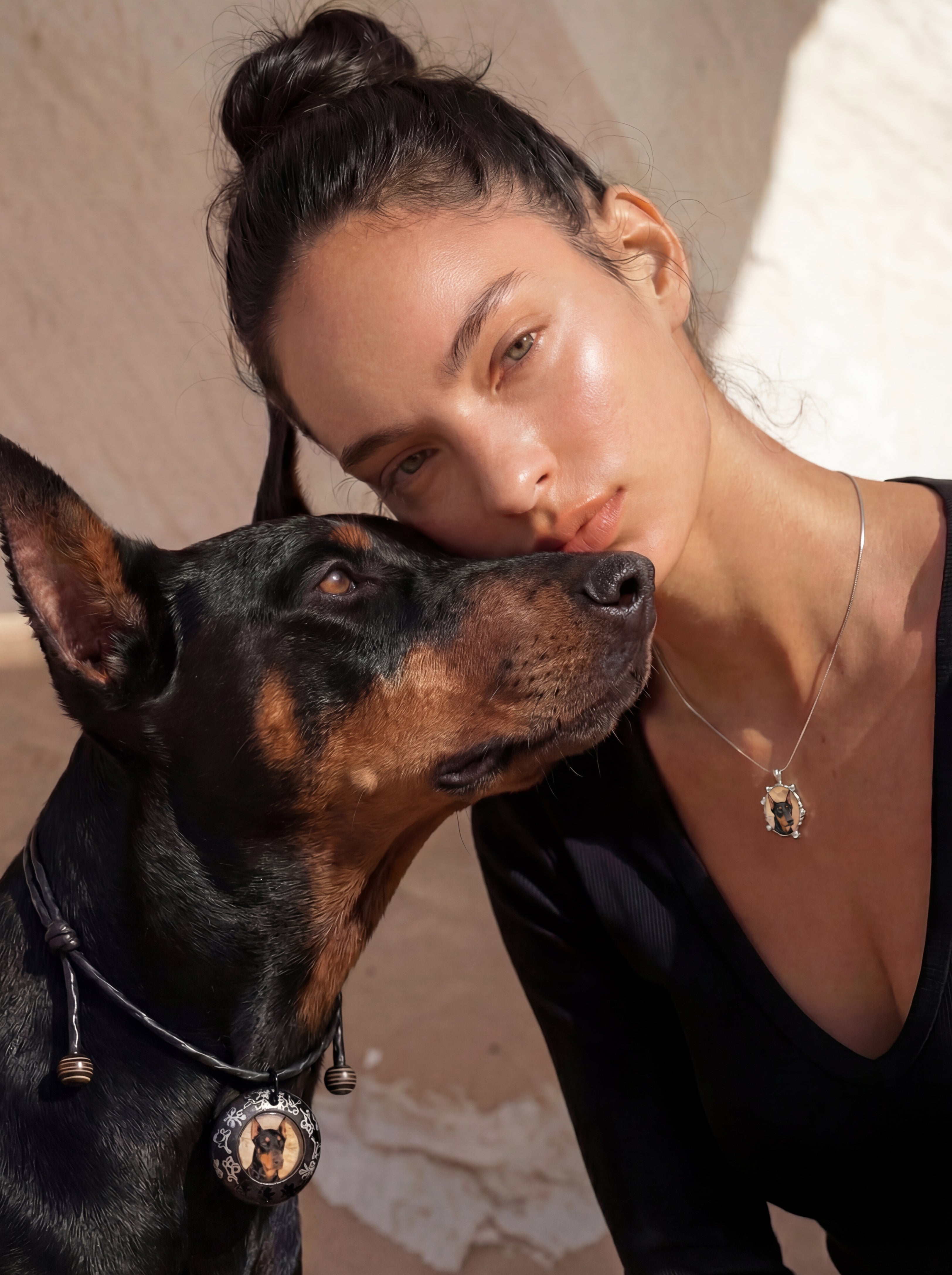Dongba Pet Portrait Necklace