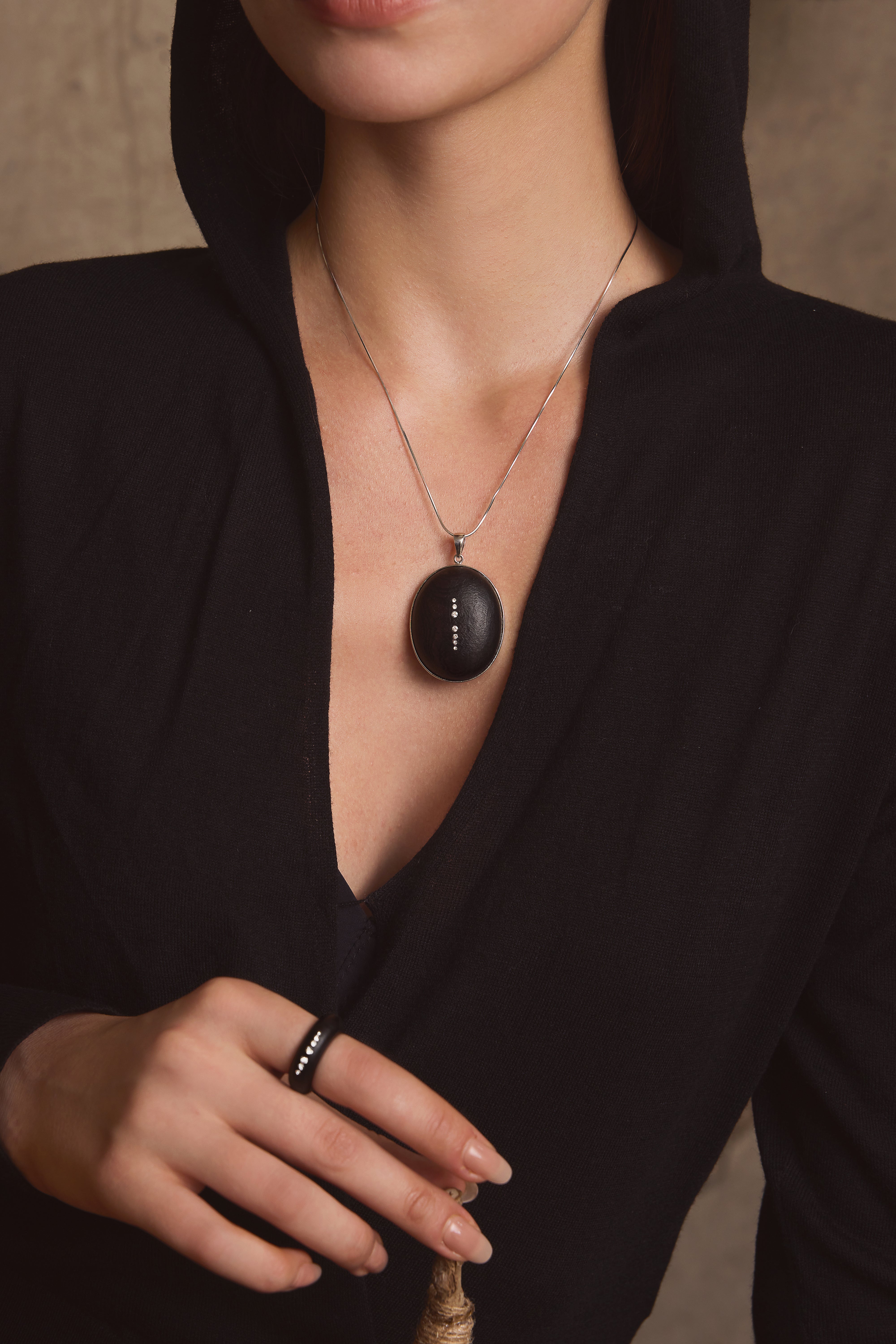 Dongba Wood Seven-Star Alignment Necklace