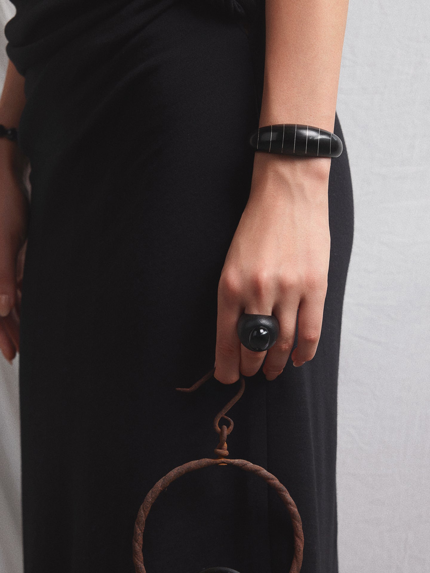 Dongba Wood Wristband