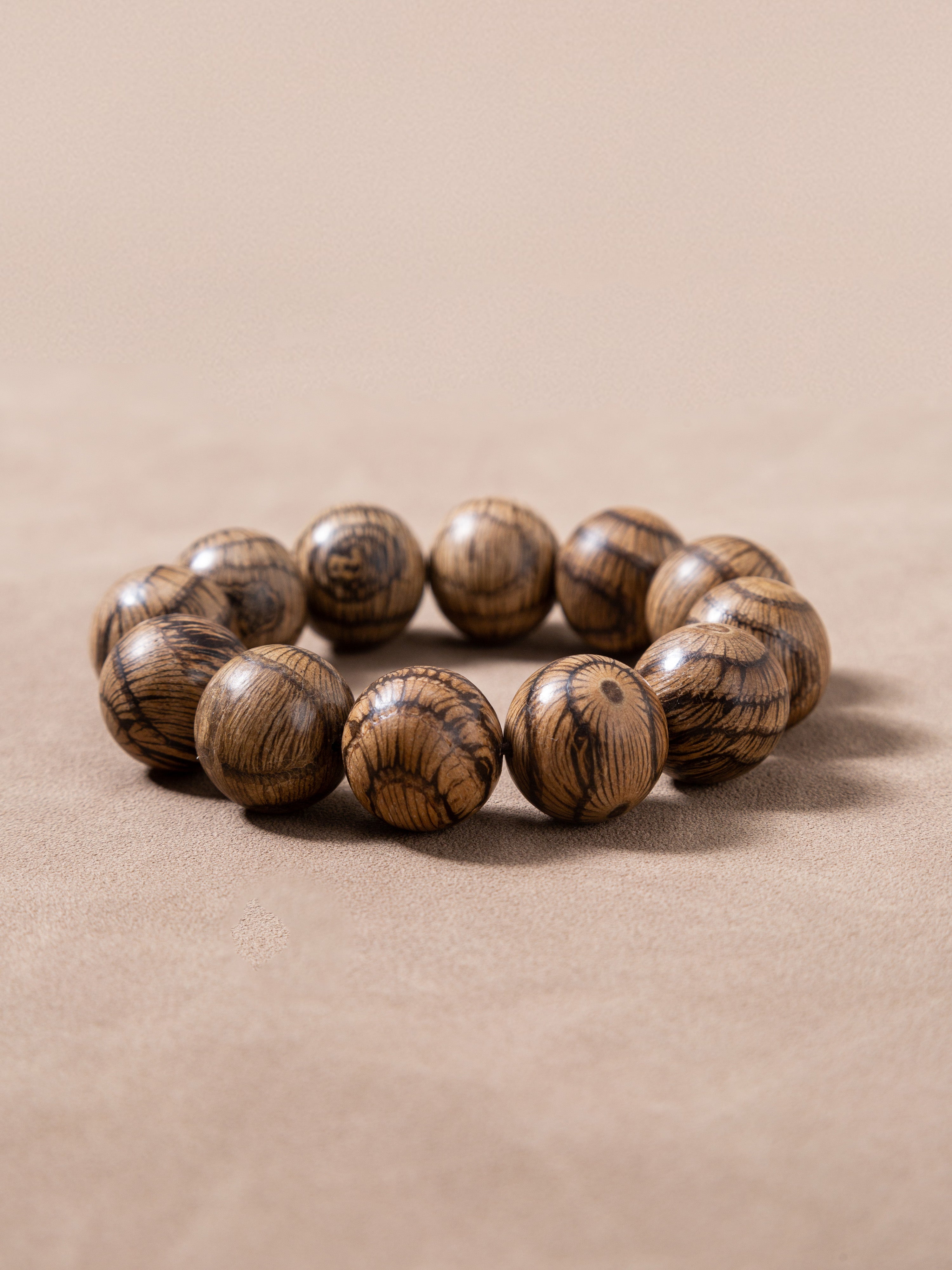 Dongba Eagle-Eye Wood Bracelet