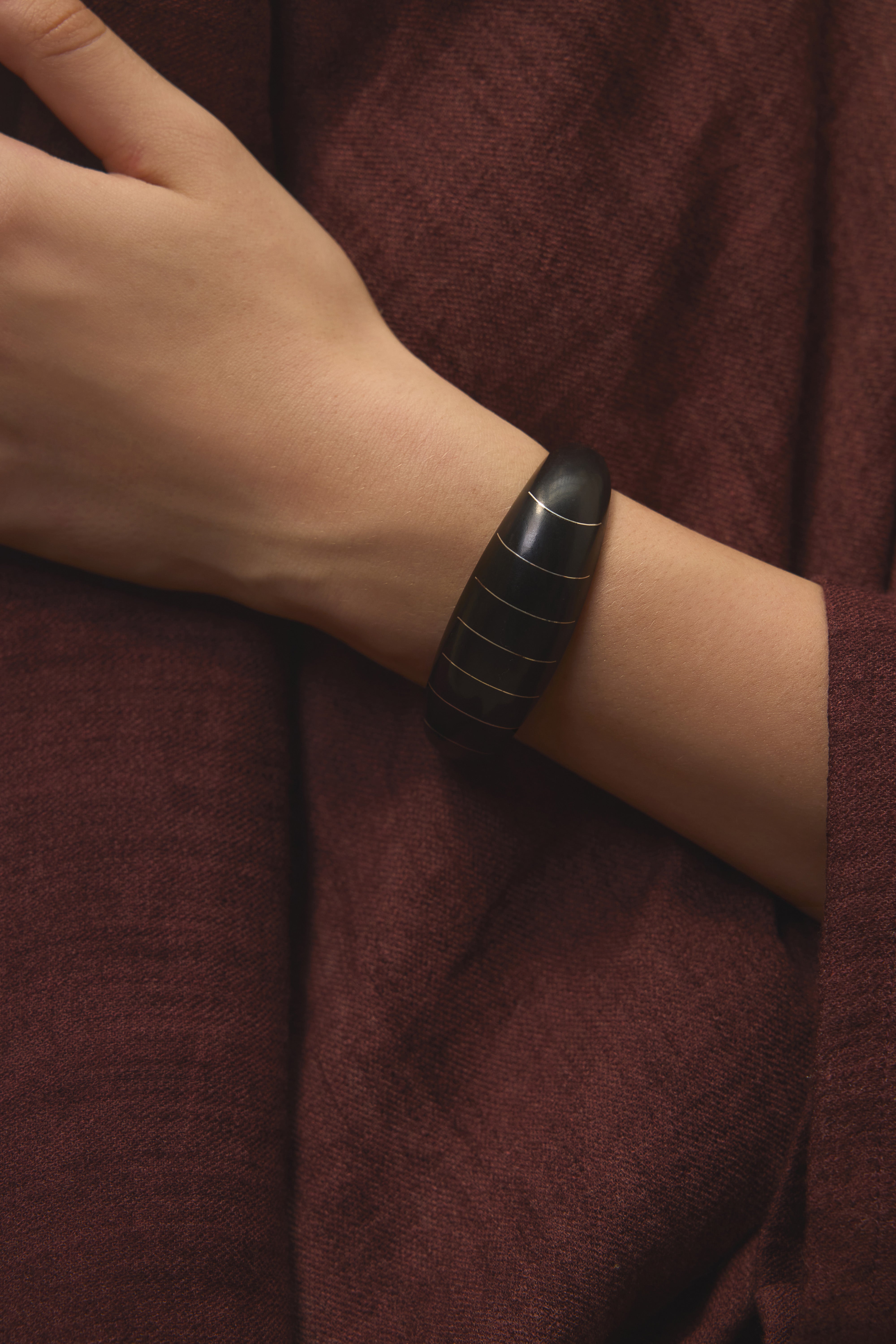 Dongba Wood Wristband