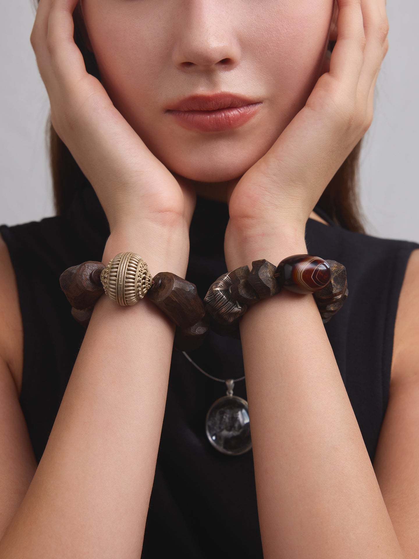 Dongba Wood Bracelet