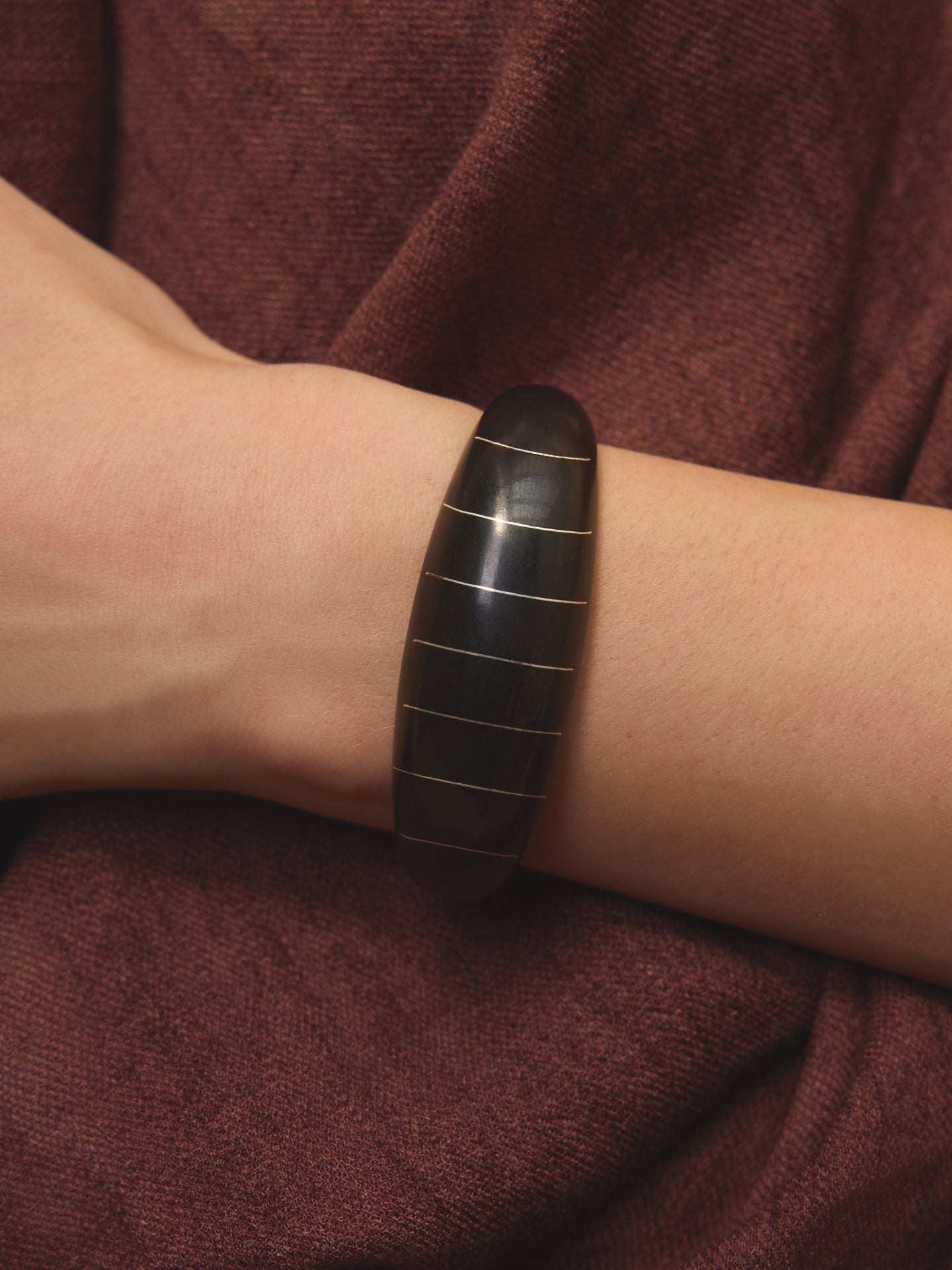 Dongba Wood Wristband