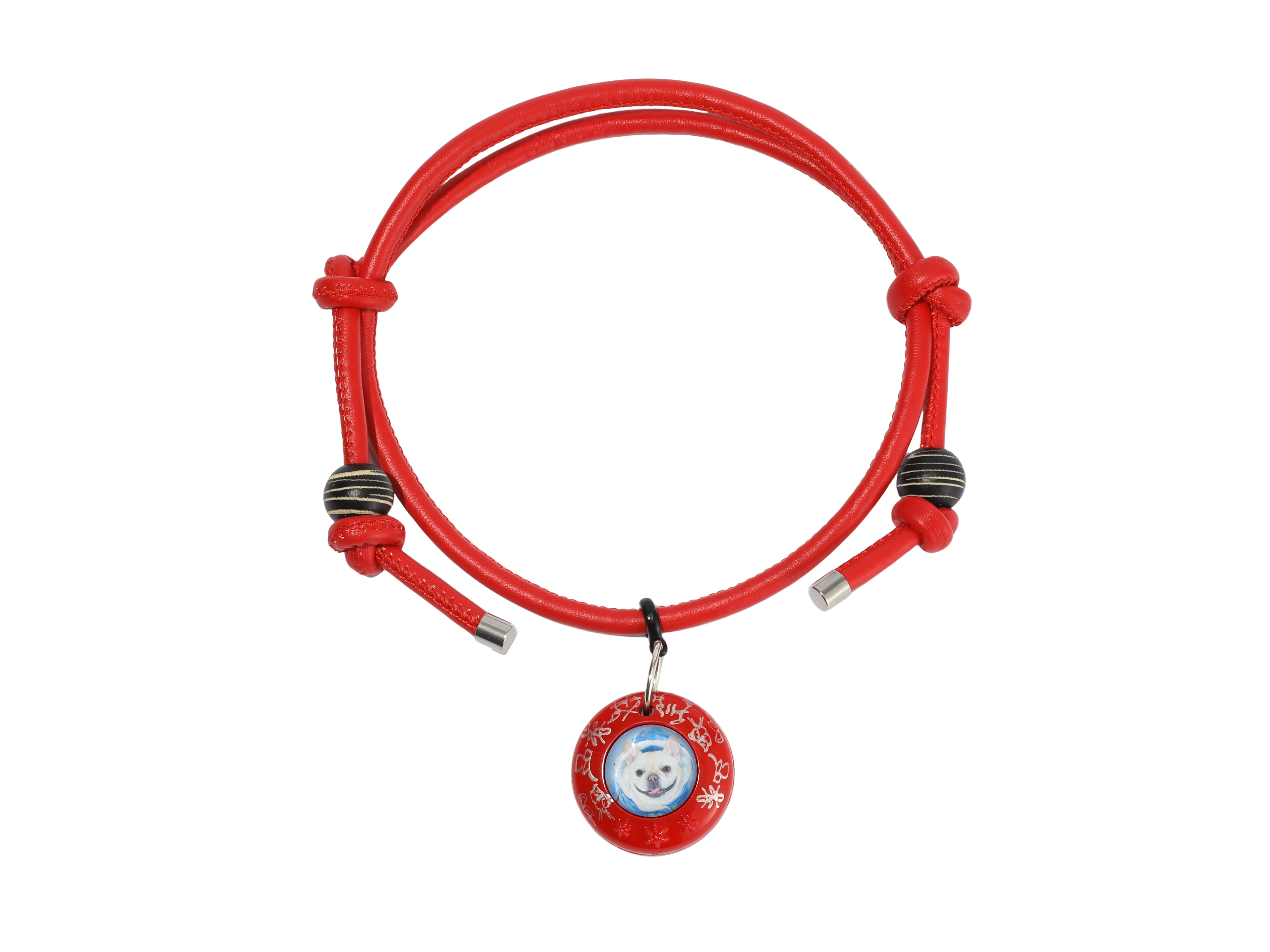 Custom Pet Portrait Collar Tag