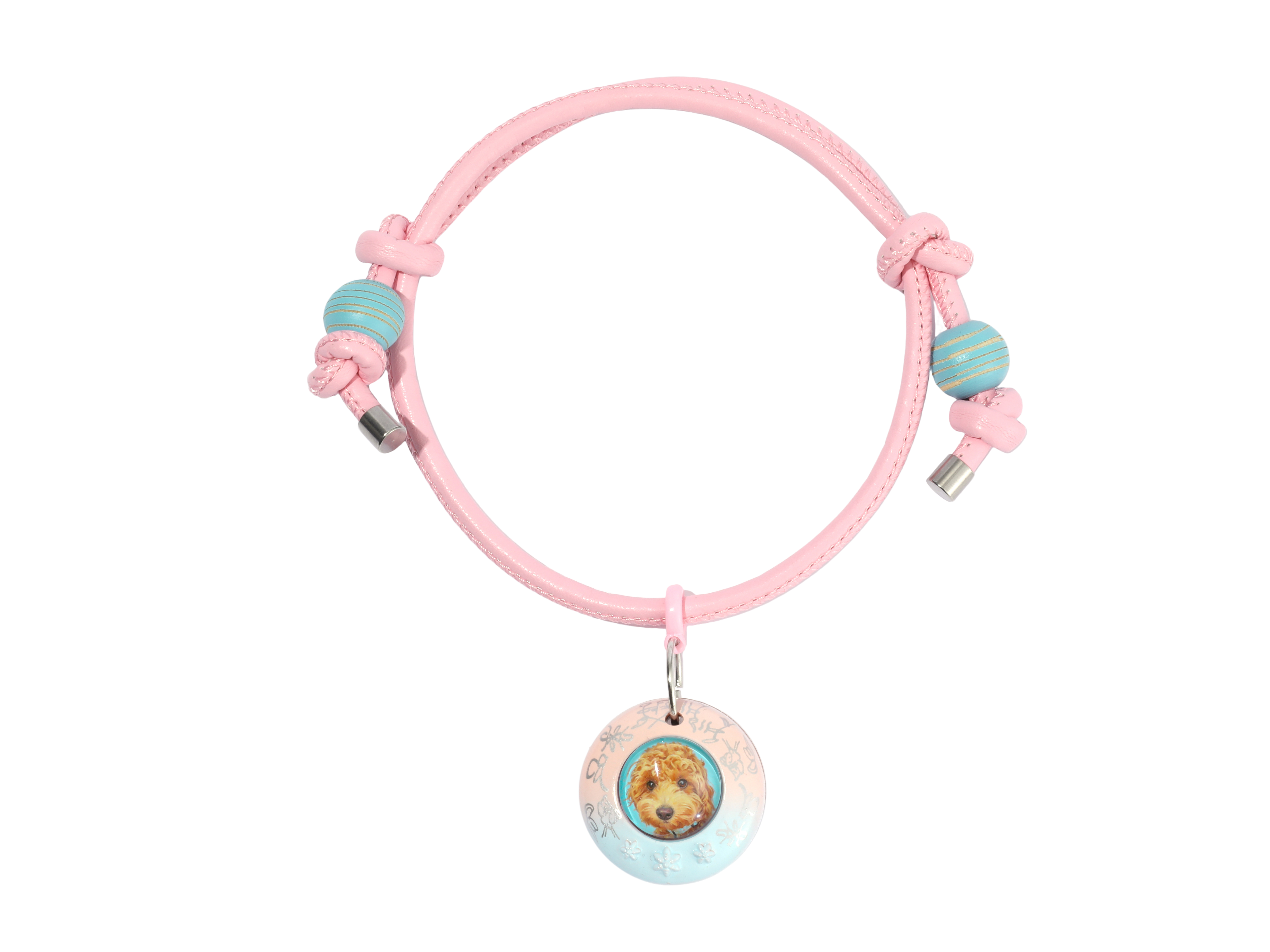 Custom Pet Portrait Collar Tag